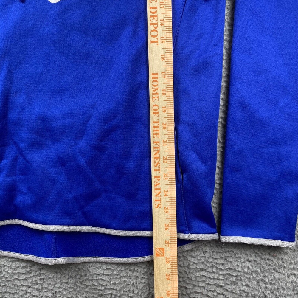 NWT Women Loose Coldgear Under Armour Blue FSU Bronco FootBall Hoodie Sz Medium - Picture 7 of 10